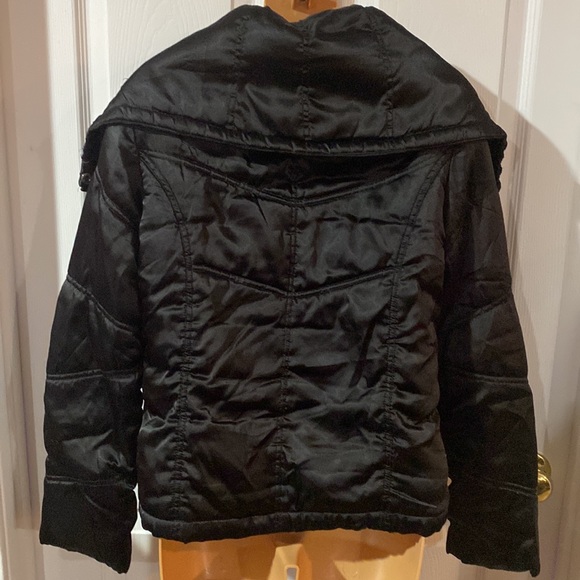 BKE Buckle soft, black puffy coat. Women’s size M - Picture 2 of 2